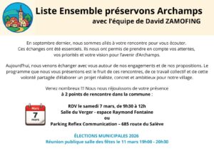 Flyer de rencontre